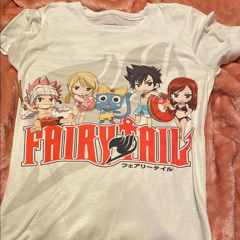 Fairy Tail Graphic Tee - White